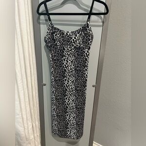 Vintage Betsey Johnson Leopard Dress